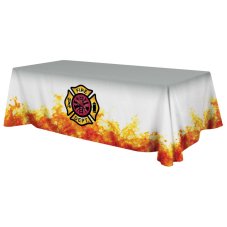 Ekonomický čtvercový ubrus na stůl Grafika sublimace s plným potiskem 265 x 155 cm