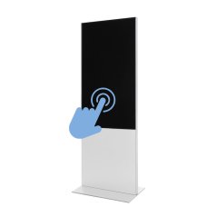 Smart Line Digitální totem s 55" dotykovou obrazovkou Samsung bílý