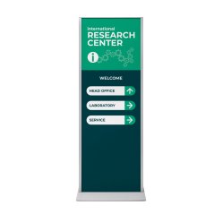 Totem Panel Plus 594x1682x3mm Eloxovaný