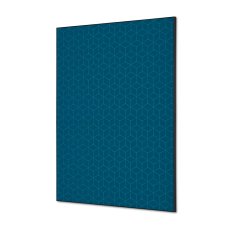Textilní nástěnná dekorace SADA A1 Hexagon modrý I13