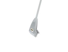 Nástěnné LED osvětlení 116 stříbrné napájecí zástrčka vlevo/vpravo