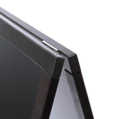 Křídová áčková tabule Natura klasická černá 55 x 85 cm