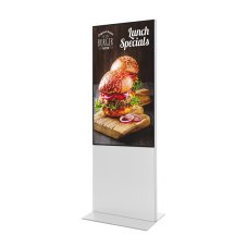 Smart Line Digitální totem bílý s 55" obrazovkou Samsung