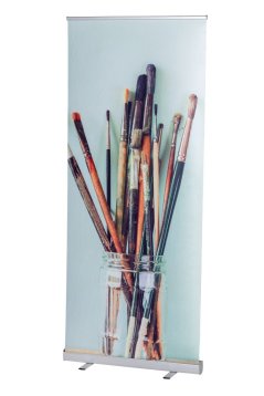 Roll-Banner Budget 80 x 200 cm 2 nožičky