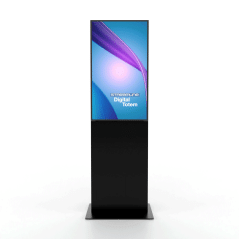 StreamLine Digitální totem s 43" obrazovkou Samsung černý
