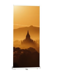 Roll-Banner Triangle 85 x 220 cm 1 Noha
