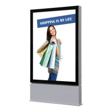 LED Venkovní prémiová vitrína na plakáty 120 x 180 cm