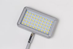 Nástěnné LED osvětlení 50 stříbrné