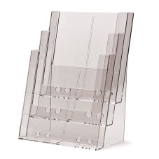 Taymar® Stojan na letáky na pult/zeď 3x A4 na výšku