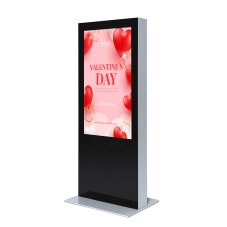 Digitální oboustranný totem s 55" obrazovkou Samsung