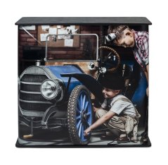 Counter Professional Čtvercový Pult - Černý