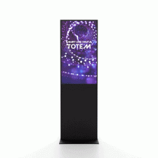 Smart Line Digitální totem černý s 43" obrazovkou Samsung