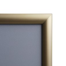 25 mm Snap Frame Zkosené Rohy A3 Zlatý