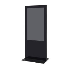 Digitální štíhlý totem černé pouzdro 65"