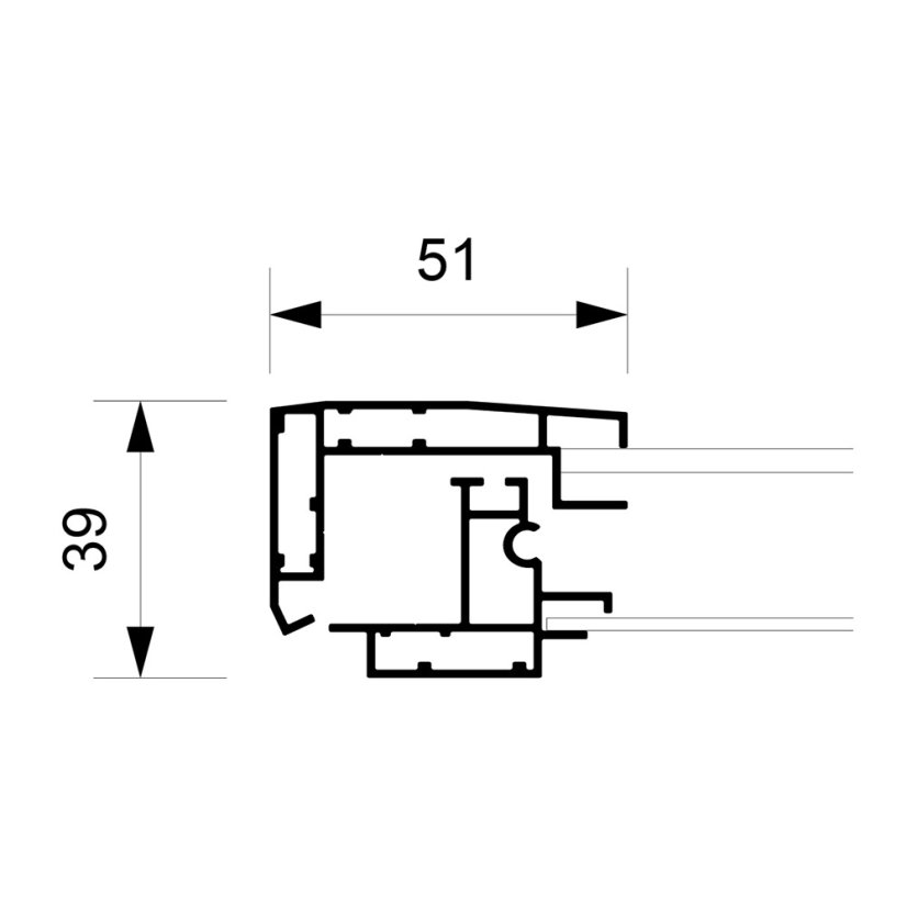 Venkovní uzamykatelná vitrína Slim 15 x A4