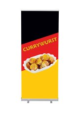Roll-Banner Budget 85 Kompletní sada Currywurst
