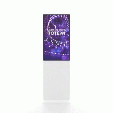 Smart Line Digitální totem bílý s 43" obrazovkou Samsung