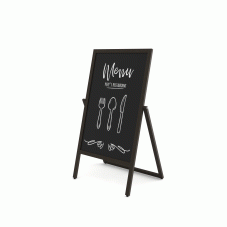 Dřevěný A-stojan Flip 55x105 cm černý