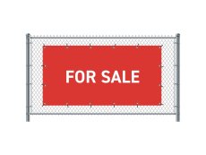 Banner na plot 200 x 100 cm Prodej anglicky červený