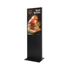 Smart Line Digitální totem černý s 43" obrazovkou Samsung