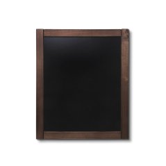 Křídová tabule na stěnu Classic Natura 50 x 60 cm Tmavě hnědá