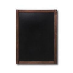 Křídová tabule na stěnu Classic Natura 60 x 80 cm Tmavě hnědá