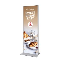 Totem Panel Plus 594x1682x3mm Eloxovaný