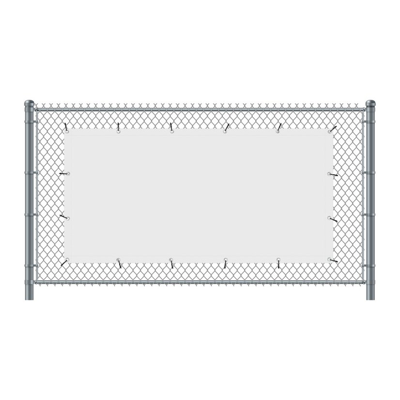 Banner na plot 200 x 100 cm Prodej česky červený