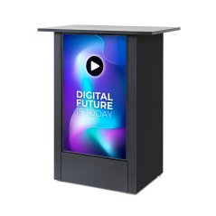 Digitální pult Futuro Vertikální 32" bez obrazovky Černý