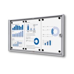 Vnitřní uzamykatelná vitrína Economy 3x A4