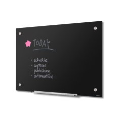 Scritto® skleněná tabule černá 90 x 60 cm