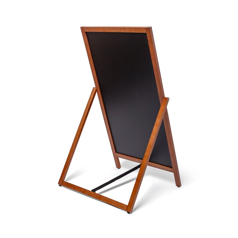 Dřevěný A-stojan Flip 68x140 cm světle hnědý