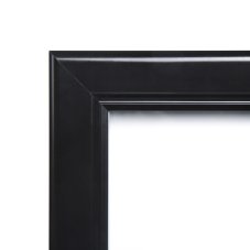 Černá venkovní menu vitrína nesvětelná 4x A4