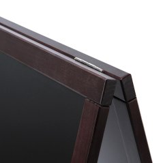 Křídová áčková tabule Natura klasická tmavě hnědá 55 x 85 cm