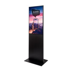 StreamLine Digitální totem s 43" obrazovkou Samsung černý