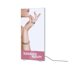 Textilní rám volně stojící model LED 100 x 200 cm
