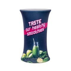 Counter Easy Oval, Table Top Černý