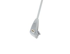 Nástěnné LED osvětlení 116 stříbrné napájecí zástrčka vlevo/vpravo