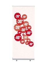 Roll-Banner Budget 85 Kompletní sada Sleva