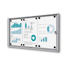 Vnitřní uzamykatelná vitrína Economy B1 požárně certifikovaná 3x A4