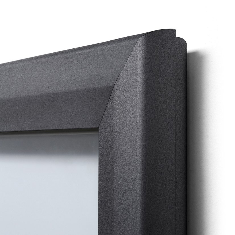 Venkovní uzamykatelná vitrína s plynovými písty 15x A4 RAL 7016