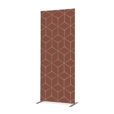 Textilní dělicí stěna Deco 85-200 oboustranná h. rz I17 ECO