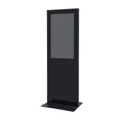 Digitální štíhlý totem černé pouzdro 43"