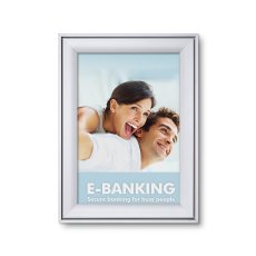 37 mm Designový Snap Frame Compasso® Zkosené Rohy A3 Voděodolný