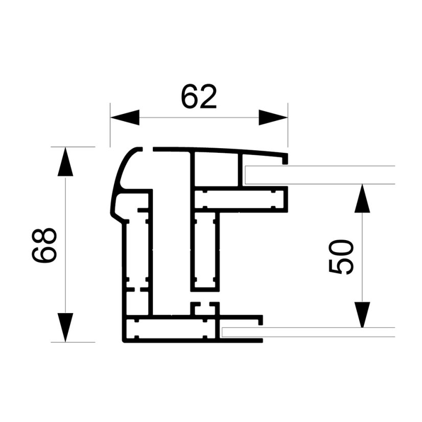 Venkovní uzamykatelná vitrína Extra Deep 21x A4