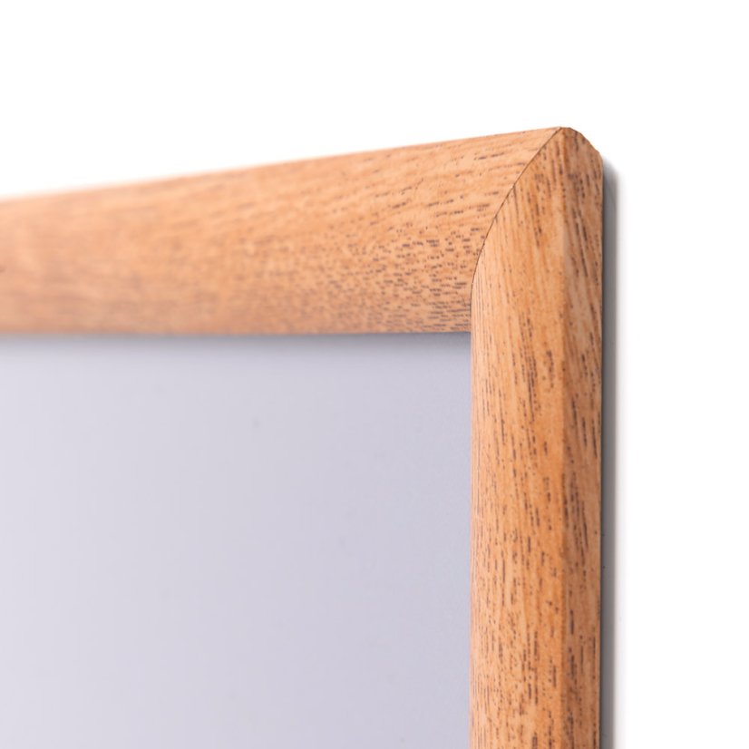 25 mm Snap Frame Zkosené Rohy A3 Dřevěný