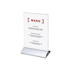 Držák menu karty na výšku A5