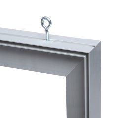 Textilní rám závěsný model LED A0